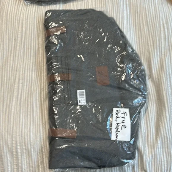 NWT Frye Womens Leather Biker Jacket dark red - Picture 12 of 13